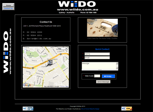 Image of the Website of: WiiDO