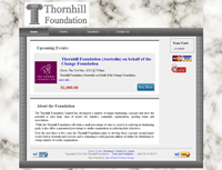 Thumbnail Image of the Website of: Thornhill Foundation